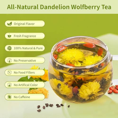 Dandelion Wolfberry Tea vista 4
